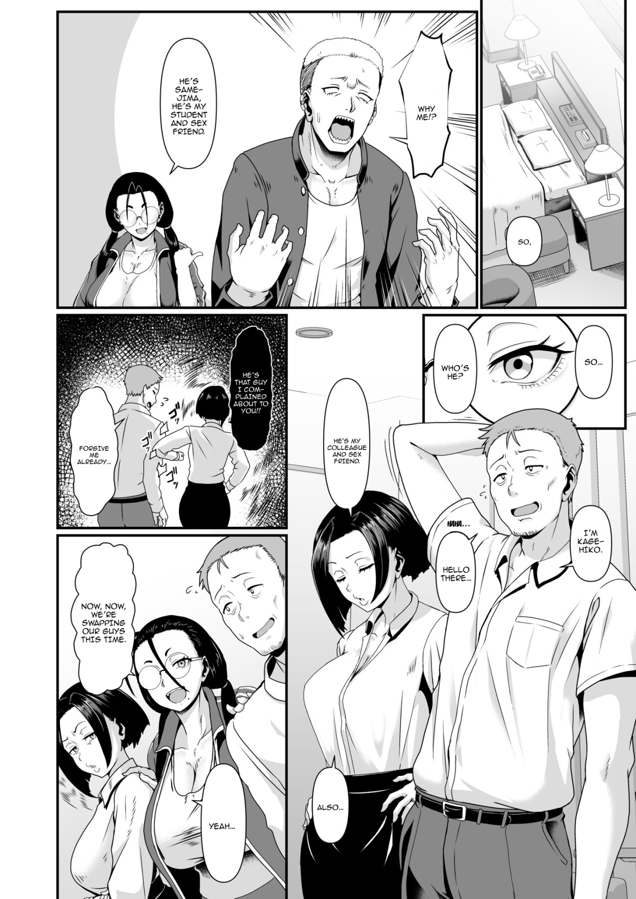 Hentai Manga Comic-Slut! (2) ~ Yairi Mitsuko-sensei's Life Guidance ~-Read-5